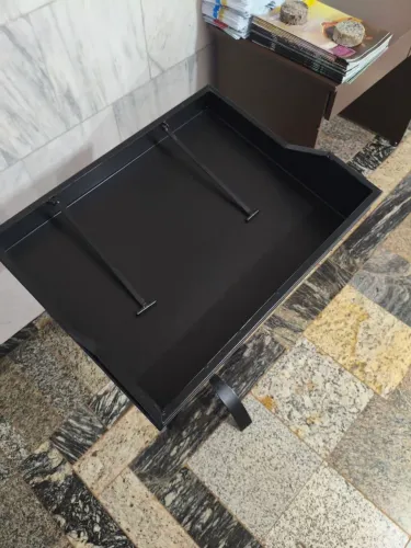Porta folhetos com alça (Retirar em São José do Rio Preto SP)