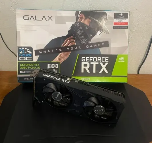 Placa de Video RTX 3060 Galax 8Gb GDDR6