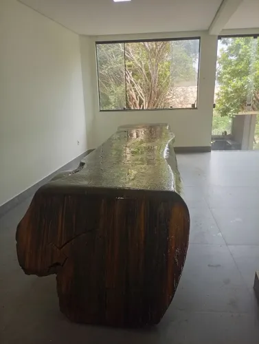 Mesa Madeira maciça Rústica em Cascata