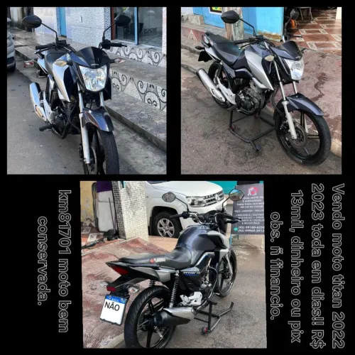 Vendo moto titan