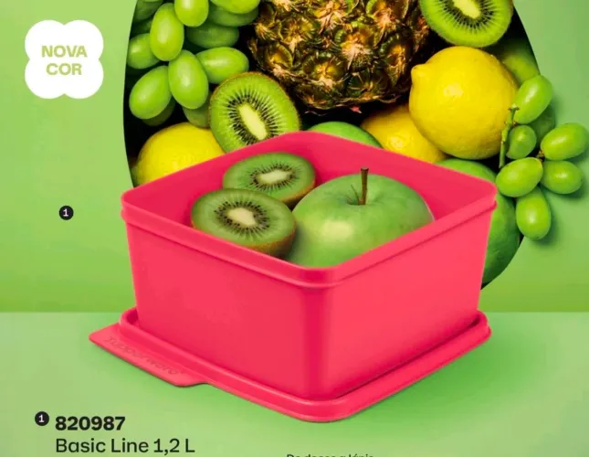 Tupperware Pote Basic Line 1,2l
