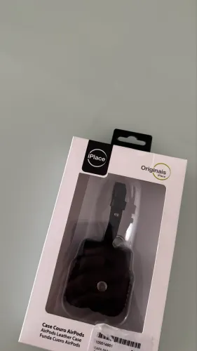 Capa couro airpods