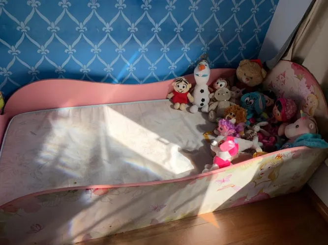Cama Rosa Princesa