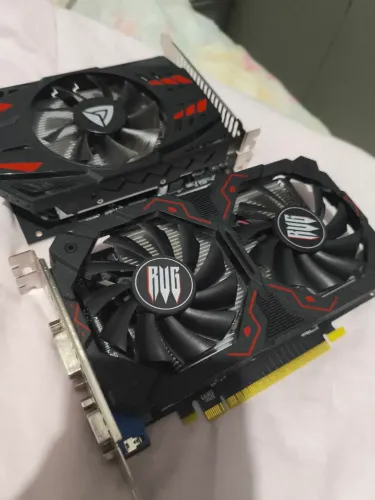 Placa de vídeo com defeito 750ti gt740