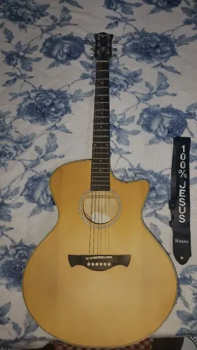 Vendo violão elétrico em ótimas condições (frete grátis)