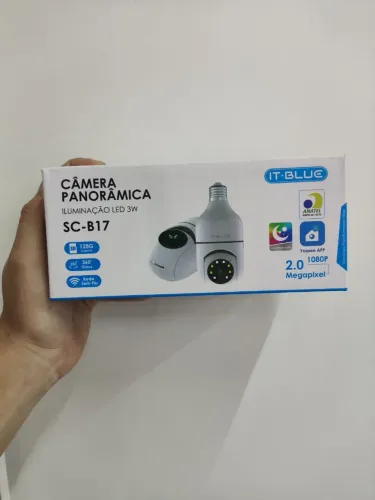 CÂMERA DE SEGURANÇA WIFI IT BLUE