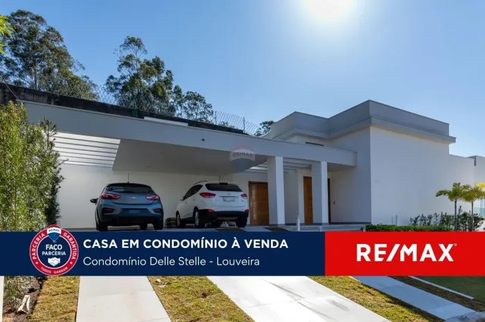 Casa à venda no Condominio Delle Stelle em Louveira / SP com 4 quartos.