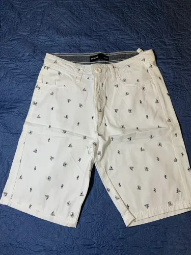 Bermuda Sarja Branca 