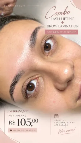 Combo Lash e Brow Lamination