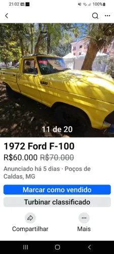 Ford F-100 2.3 1972