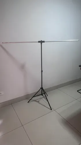 Suporte De Fundo Infinito Em T Para Mini Estúdio Fotográfico