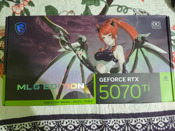 RTX 5070TI 16GB MLG EDITION (EDIÇÃO LIMITADA)