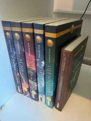 Saga Heróis do Olimpo completa