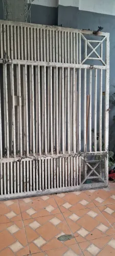 Portão de duas folhas com dois motores pisinim fexa seis metros com viga e cartilhas