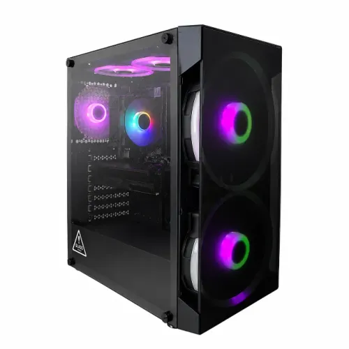 Computador Gamer i5-10400T 2.0GHZ 8 Ram 480 SSD RGB Placa de vídeo PowerColor AXRX560 4GB