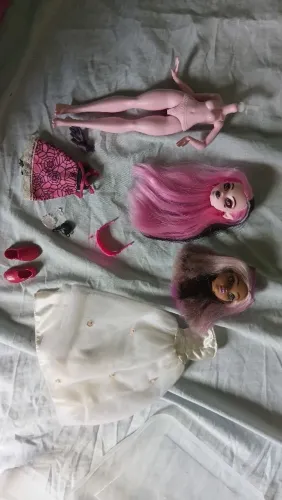 Lotinho Monster High e barbie