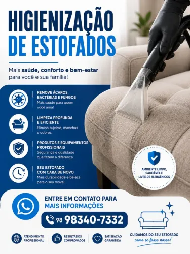 Higienização de Estofados 