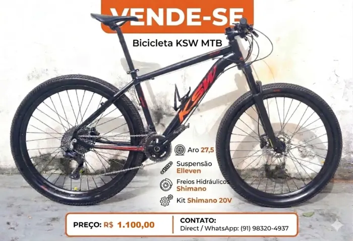 Mountain Bike 27.5 - 10V