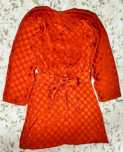 Vestido Morena Rosa na cor Coral - Tamanho P