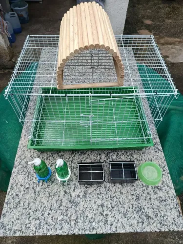 Gaiola para coelho