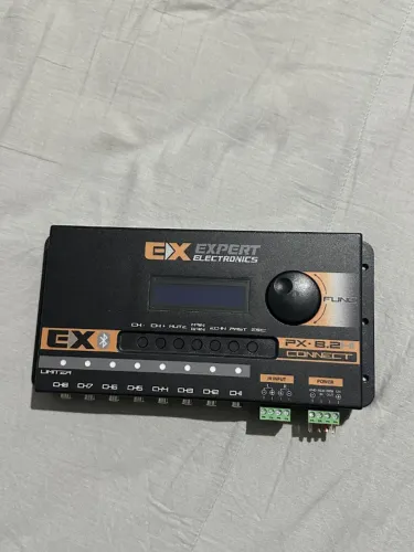 Processador de Áudio Expert Electronics PX 8.2 Hi Connect Bluetooth 8 Vias (1 Ano de Uso)