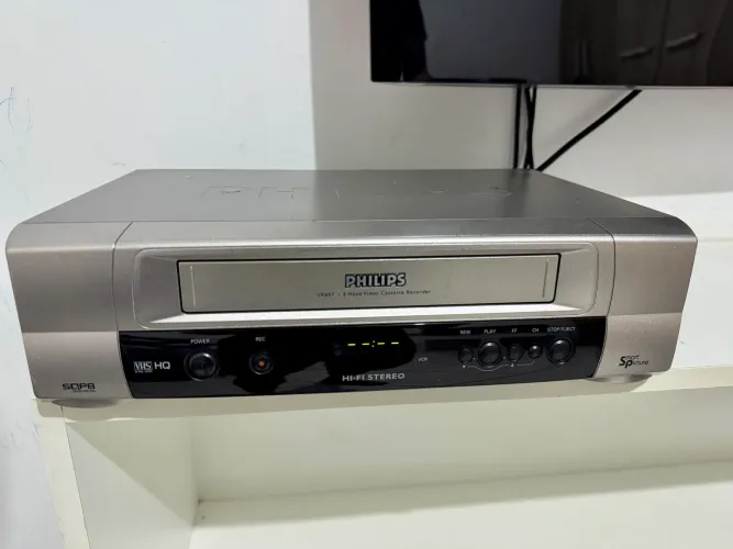 Vídeo cassete Philips Vr607 - Tudo Funcionando