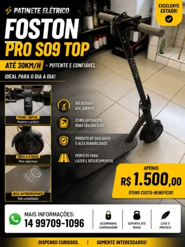 patinete eletrico foston