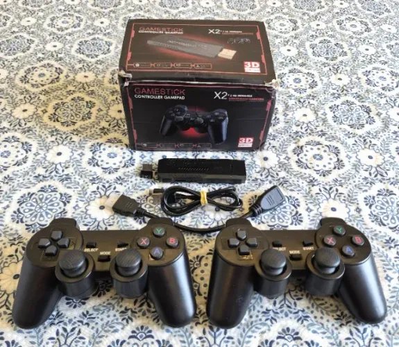 Game Stick GD10 X2 Plus 4K Retro Console - Sem SD Card! Sem jogos!