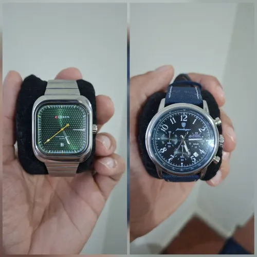 2 x relógio