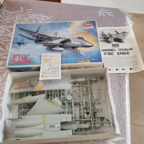 KIT de plastimodelismo Academy McDonnell Douglas F-15C Eagle, escala 1/48