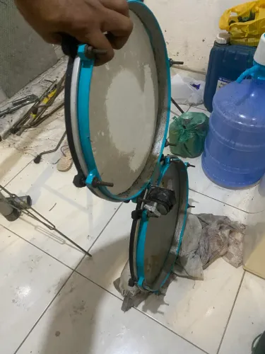 Surdo compacto com rack e base para bacurinha