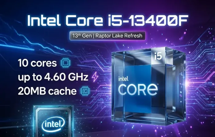 Intel Core i5-13400F 12ª Geração | Raptor Lake, USADO PERFEITO