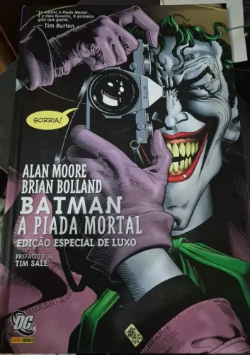 Batman A Piada Mortal Ano 2011 Capa Dura
