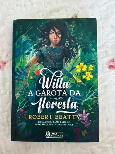 Livro Willa a Garota da Floresta