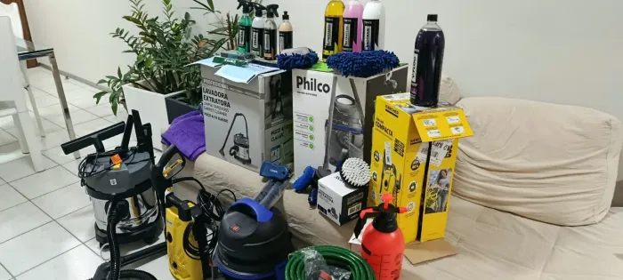 Kit Completo Estética Automotiva Kärcher Philco Vonixx