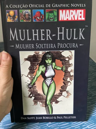 HQ MARVEL SALVAT: MULHER HULK: MULHER SOLTEIRA PROCURA