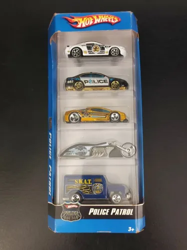 Raro Pack Hotwheels Police Patrol