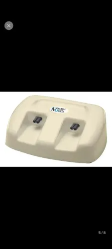 Base Dupla Para Aquecedor De Cera Roll-on - Branca