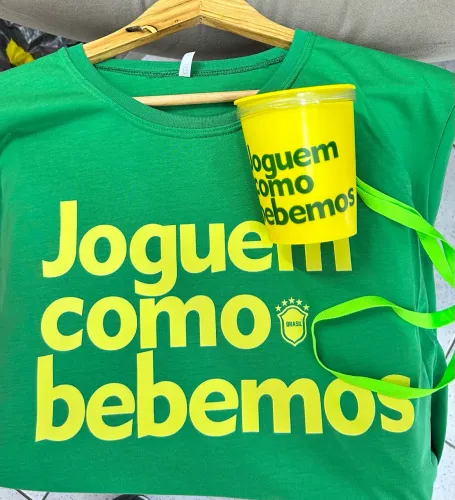 Kit Torcedor Camisa + Copo 