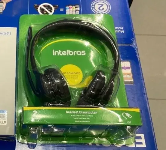 Fones headset blauricular -aurulares binauraes