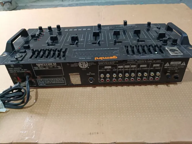 Pré e Mixer gemini 