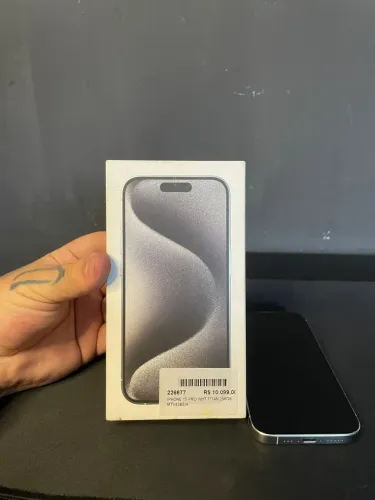 iPhone 15 Pro 256GB Aceito Troca por iPhone Inferior + Volta