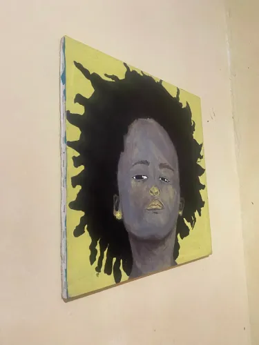 Quadro olhos vazios
