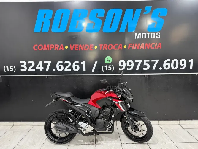 Yamaha Fz25 Fazer 250c C/abs ano 2024 C/10.000 Mil km