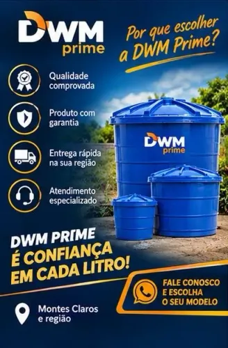 Caixa d?água para sítios e propriedades rurais
