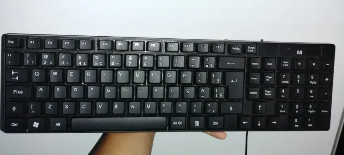 Teclado 100% Preto