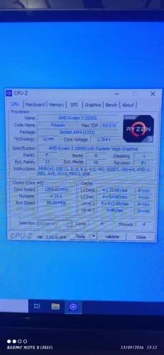 CPU Ryzen 3 3200g