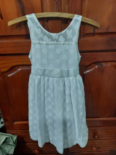 Vestido Branco Infantil - 6 anos