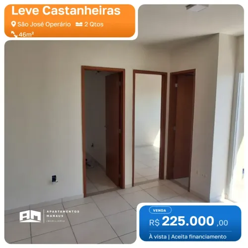 Leve Castanheiras - 2 Quartos - São José