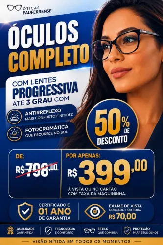 Óculos completo 
